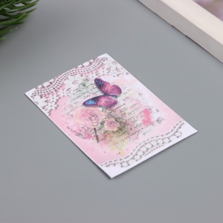 Postcard with seeds "grow itself" "butterfly" 5*7cm-1