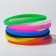 Silicone Bracelet "Classics", set of 10 pcs., Mix color, 6.5 cm