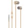 Hoco M16 headphones, wired, inserts, microphone, 1.2 m, golden