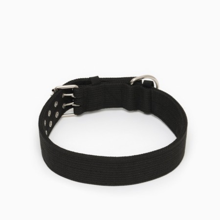 The collar is four-layer, 80 x 4.9 cm, Osh 65-75 cm, polyester, black-1