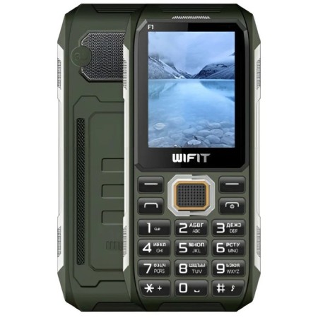 Cell phone Wifit Wiphone F1, 2.4 ", 2 SIM, 32MB, 2000 mAh, Green