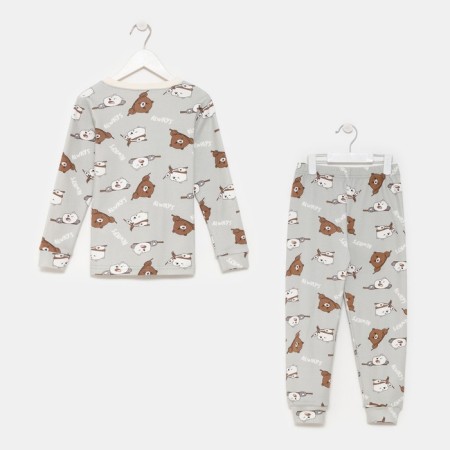 Pajama nursery, color light gray, height 122 cm-2