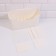 Organizer for storage "Tenderness", hinged, 4 sections, with an adhesive base, 26.8 × 16.2 cm, white color