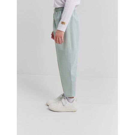 Джинсы для мальчика MINAKU: Jeans collection, цвет серо-голубой, рост 116 см-1