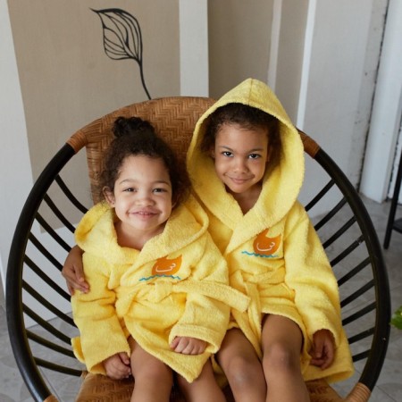 Terry robe for children economy and I "duckling" size 34