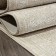 Rectangular carpet Valentis mikonos, size 240x400 cm, color Cream/Cream