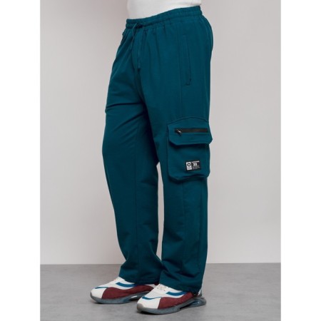 Sports male pants, size 52, blue color-5