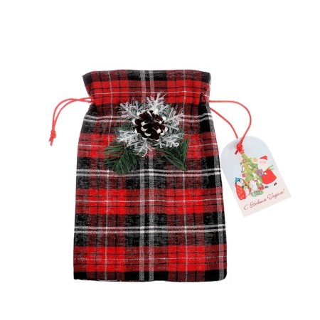 Bag for gifts "New Year", size: 16 × 23 cm, MIX colors-1