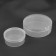 A set of containers for needlework, 2 pcs, d = 9 × 3 / 6.5 × 2.5 cm, the color is transparent