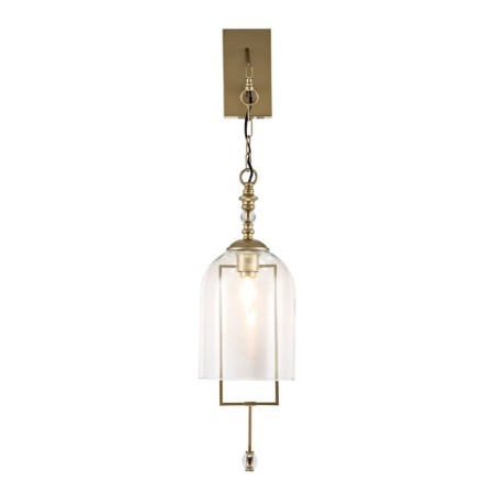 Bra Indigo, 11034/1w Gold. 1x40W, e14, 270x180x800 mm, transparent color-2