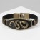 Bracelet Unisex "Atlant" snake, black color with black gold, 22 cm