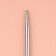 Knitting needles, straight lines, d = 4 mm, 35 cm, 2 pcs