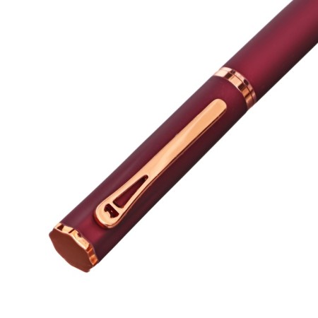Handle Gift Roller in the leatherette case software software corps burgundy/gold-4