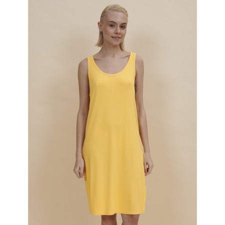 Women's dress, size XL, yellow color