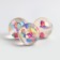 Rubber ball 3 cm, mix colors
