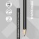 Pencil Chernographic Erichkrause "Jet Black 100", HB, Grifel D = 2.2 mm, wood, hexagonal, in a tube