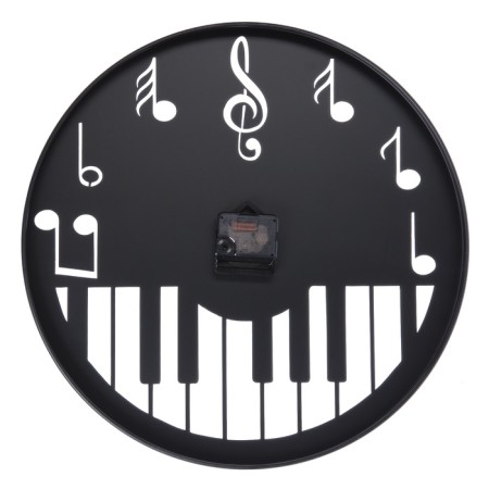 Watch Wall Interior "Piano", silent, D-40 cm-2