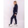 Sports costume for a boy, height 164 cm, blue color