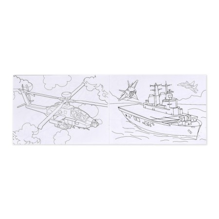 Coloring sets "For boys", 4 pcs. 16 pp., A4 format-4