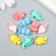 Decor for creativity plastic "Underwater world with a loop" mix 0.7x1.4x2.1 cm