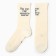 Women's socks, cream color, size 23-25