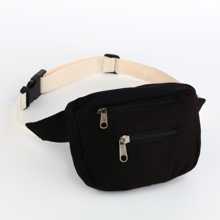 Bag -bell to the belt is unbearable, 14.5*4.5*8.5, departure for Meln, n/karm, string 80, black