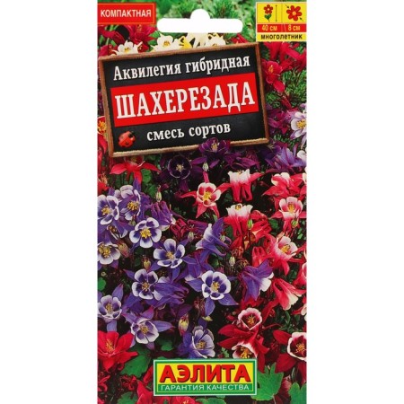 Flowers Aquilegia "Shakherezada", 0.1 g