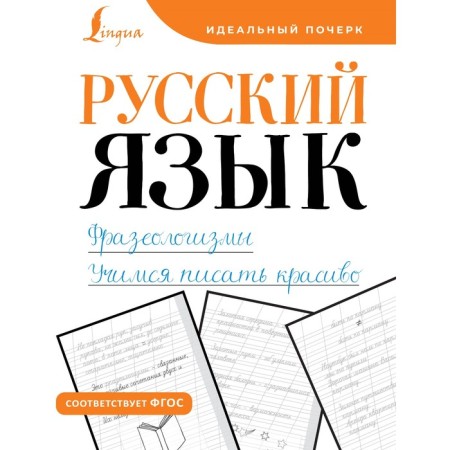 Russian language. Phraseological units. Learning to write beautifully