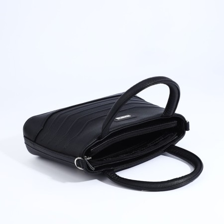 Olivi-tout bag on lightning, black color-7