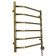 Domoterm electric heated towel rail "Laura", 500 x 800 mm, 6 crossbars, right, bronze