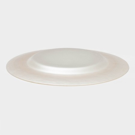 Glass of glass substitution "comet", d = 32.5 cm, color white gold-2