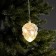 Christmas tree toy LED "bump", 10x8 cm, 5 LED, AAX2 batteries (not included), glow warm white