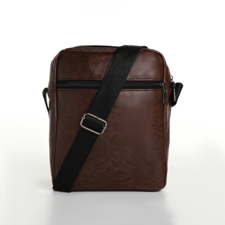 Male bag, brown color-3