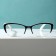 Ready glasses east 0057, black and white color (+3.00)