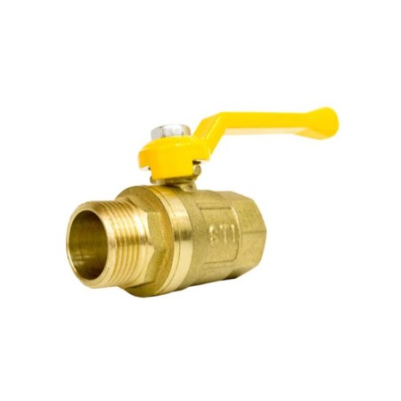 Balloon bar STI GAZ, 3/4 ", internal/outer, lever, for gas