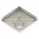 Shower trash Cube 99, for Domani-Spa Cube 99, 90x90 cm