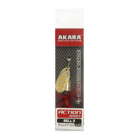 Spinning spinning Akara Action Series Bell, 8 g, color A40-1
