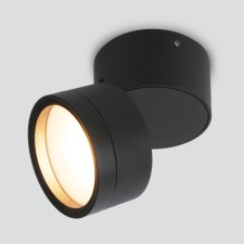 Ceiling lamp (SPOT) ELEKTROSTANDARD, OKKO LED 7 W, 90x90x100 mm, IP54, black color