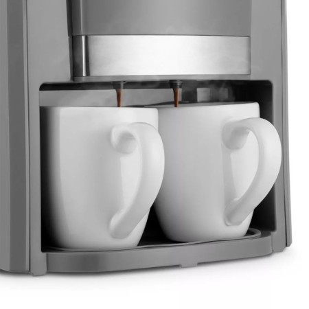 Coffee machine KitFort KT-7302, drip, 500 watts, 0.3 l, gray-3