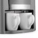 Coffee machine KitFort KT-7302, drip, 500 watts, 0.3 l, gray