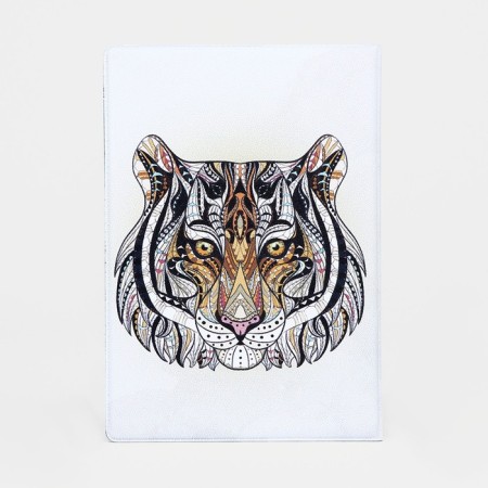 Cover for passport, white color-1