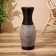 Vase wicker, floor 16x16x40 cm (+/- 2 cm)