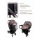 Mosquito mosquito for stroller universal Amarobaby Summer Time, black color