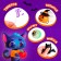 A set of toys "Wonder-tie", orange, mix