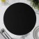 Serving napkin on the TEM table, D = 38 cm, black color