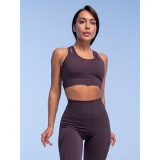T-shirt-top is sports female, size s, purple color