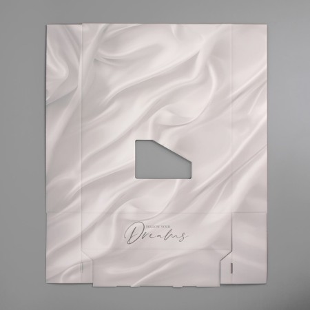 Gift box for bedding, packaging, "delicate silk", 47 x 37 x 8.8 cm-5