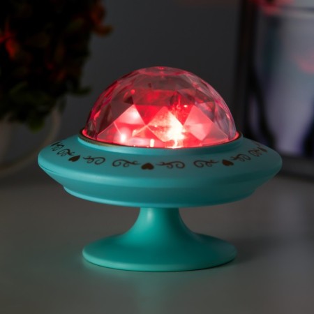 Fuzn-spectator "Fusion" LED 3HLR44 disco, blue 12x12x10 cm Risalux-3