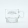 Glass mug “Time to please”, 270 ml