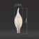 Filament era “candle in the wind”, 11 W, E14, 1430 lm, 2700k, glow warm white